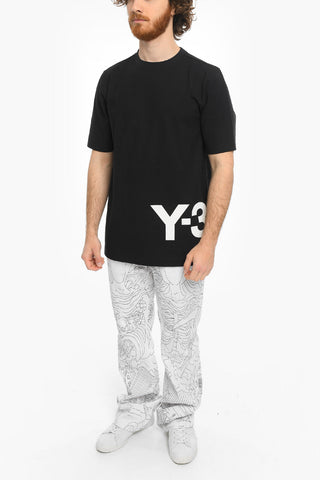 Y-3 YOHJI YAMAMOTO Crew-Neck CH1 SS T-shirt with Logo-Print