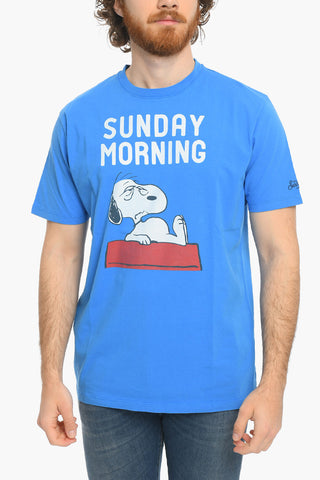 PEANUTS Snoopy Printed Crew-neck T-Shirt