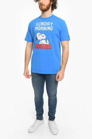 PEANUTS Snoopy Printed Crew-neck T-Shirt