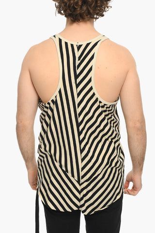 DRWSHDW Stripe Patterned HALTAR Tank Top