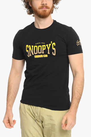 Front Printed Crew-neck T-Shirt