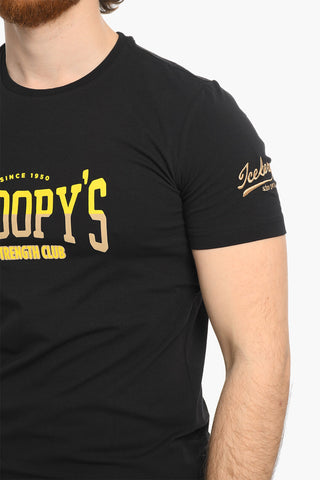 Front Printed Crew-neck T-Shirt