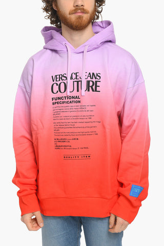 COUTURE Felpa Degradè FUNCTIONAL SPECIFICATION con Cappuccio