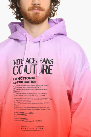 COUTURE Felpa Degradè FUNCTIONAL SPECIFICATION con Cappuccio