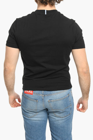 MCQ N.0 Relaxed-fit Crew-neck T-shirt with Embossed Detailing