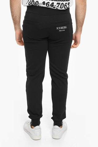 Logo Embroidered 4 Pockets Joggers