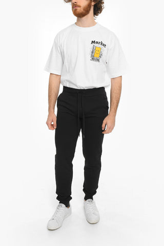 Logo Embroidered 4 Pockets Joggers