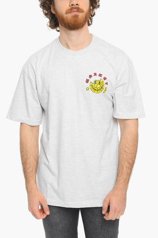 SMILEY Printed Crew-neck PIECE OF MIND T-Shirt