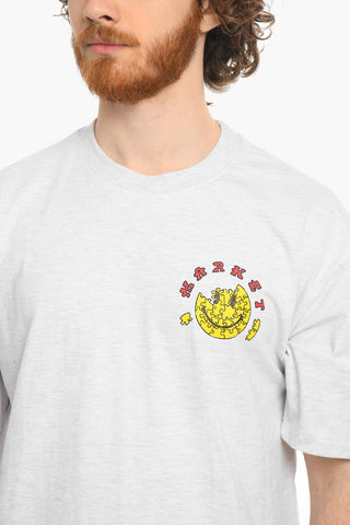 SMILEY Printed Crew-neck PIECE OF MIND T-Shirt