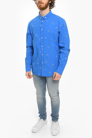 Camicia Button-down in Stampa BANDANA