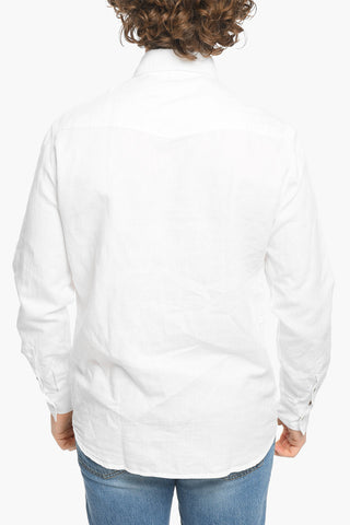 Camicia Houston Cotone Lino Tinto Capo