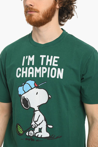 PEANUTS Snoopy Printed Crew-neck T-Shirt