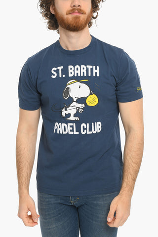 PEANUTS Snoopy Printed Crew-neck T-Shirt