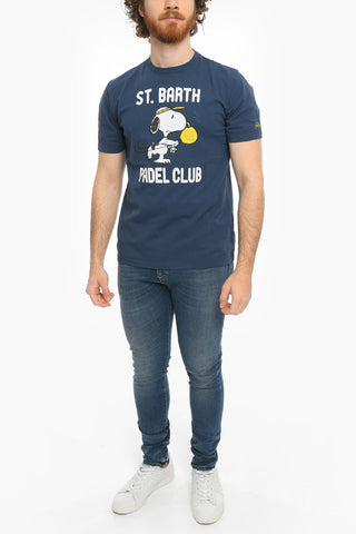 PEANUTS Snoopy Printed Crew-neck T-Shirt