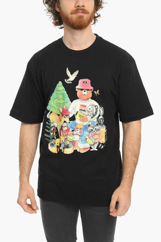 SMILEY T-Shirt FRIENDS Girocollo Stampata