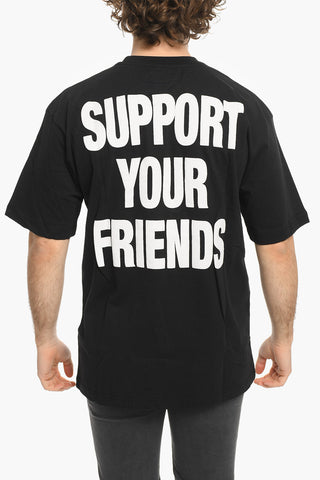 SMILEY T-Shirt FRIENDS Girocollo Stampata