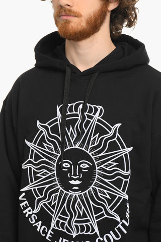COUTURE Embroidered SUN OUTLINE Hoodie