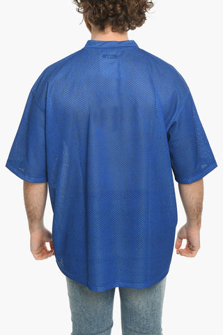 Perforated Crew-Neck T-shirt