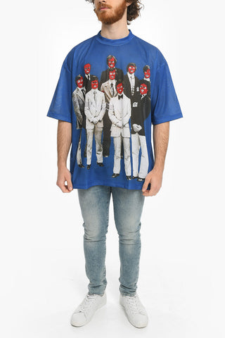 Perforated Crew-Neck T-shirt