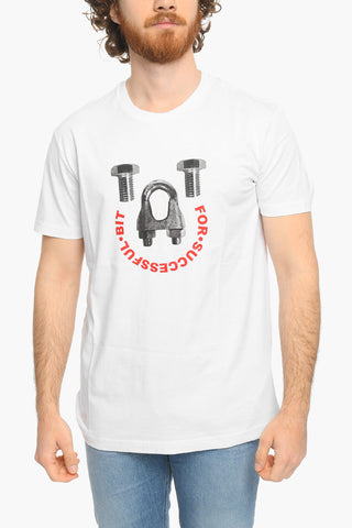 T-Shirt DIEGOS in Cotone con Stampa