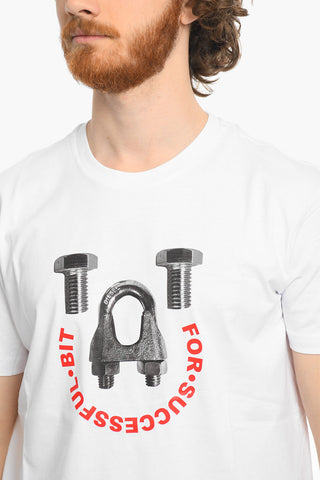 T-Shirt DIEGOS in Cotone con Stampa