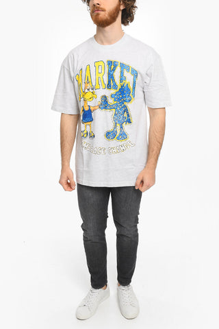 T-Shirt Girocollo Stampata