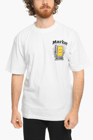 SMILEY Printed Crew-neck T-Shirt