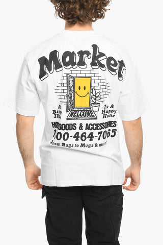 SMILEY Printed Crew-neck T-Shirt