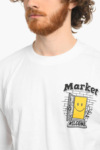 SMILEY Printed Crew-neck T-Shirt