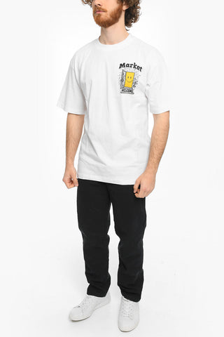 SMILEY Printed Crew-neck T-Shirt