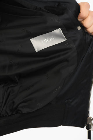KENNY SCHARF Nylon Padded Puffer with SADDLE Pockets and Logo Patch