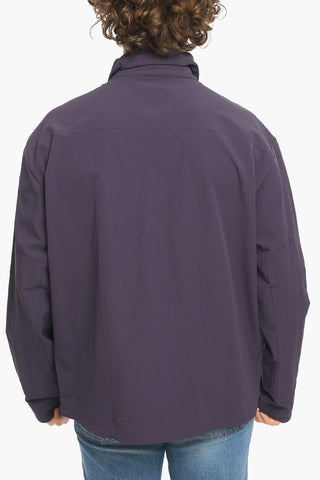Nylon Saharian Over Shirt with Zip Fastening