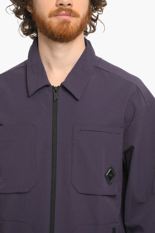 Nylon Saharian Over Shirt with Zip Fastening