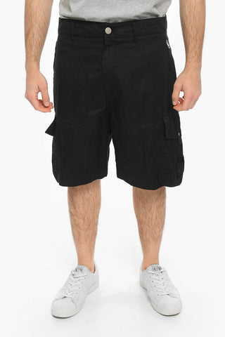 SHADOW PROJECT Cargo Shorts with Zip Fastening