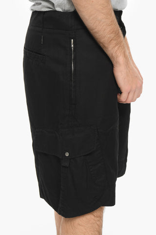 SHADOW PROJECT Cargo Shorts with Zip Fastening