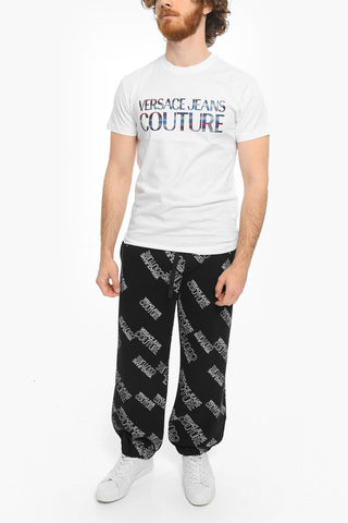 COUTURE Printed REFLECTIVE LOGO Slim Fit T-Shirt