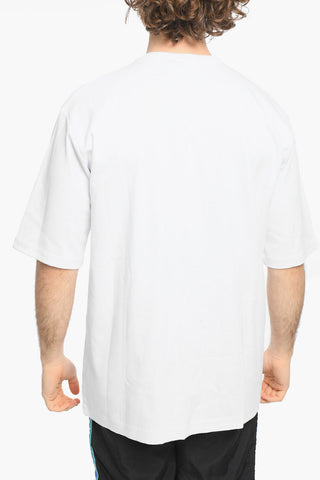 COUTURE T-Shirt Girocollo RUBBER in Cotone