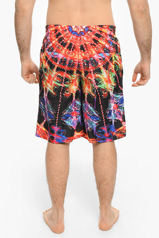 Printed Nylon FERRIS WHEEL Swimshorts