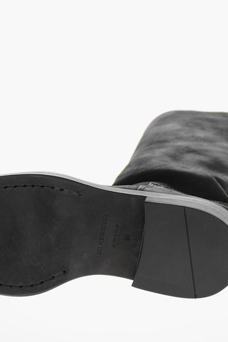 Cuir Sole JOSE Leather Under the knee Boots