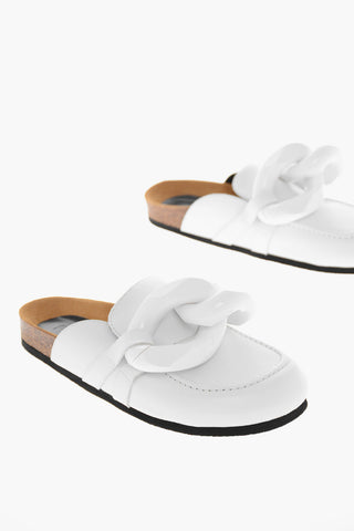 Maxi Chain LOFFY Leather Mules