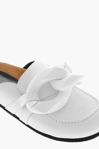 Maxi Chain LOFFY Leather Mules
