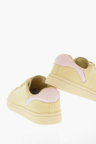 RUNNER Sneakers Allacciate ORION in Eco-pelle Ton sur Ton