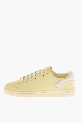 RUNNER Sneakers Allacciate ORION in Eco-pelle Ton sur Ton