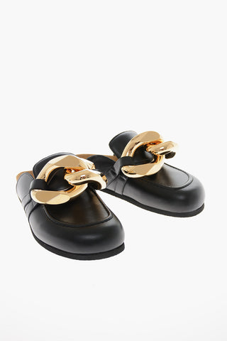 Mules in Pelle LOFFY con Maxi Catena
