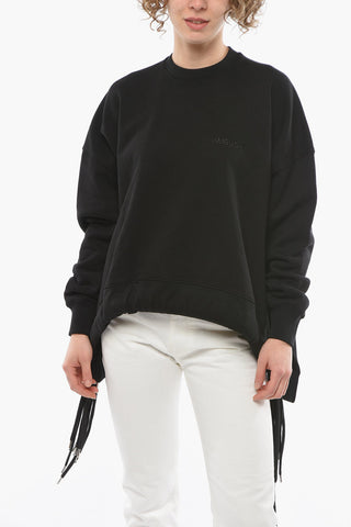 Asymmetric MULTICORD Crewneck Sweatshirt