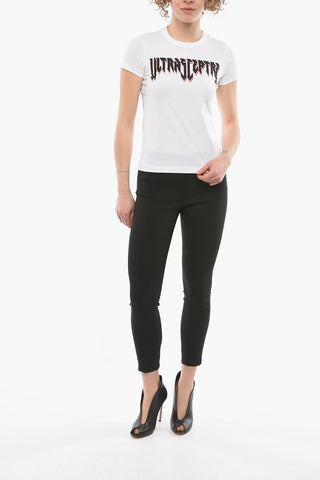 Tight-fit ULTRASCEPTRE T-shirt with Contrasting Lettering
