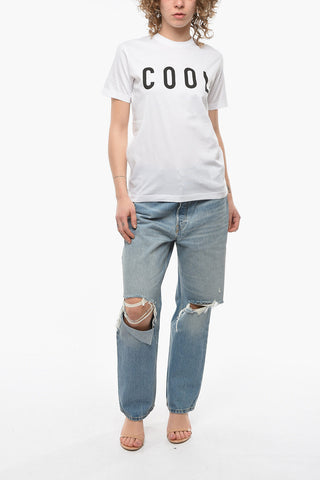 T-shirt Smoke Fit con Stampa COOL
