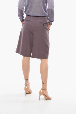 Single Pleat Tailoring Shorts