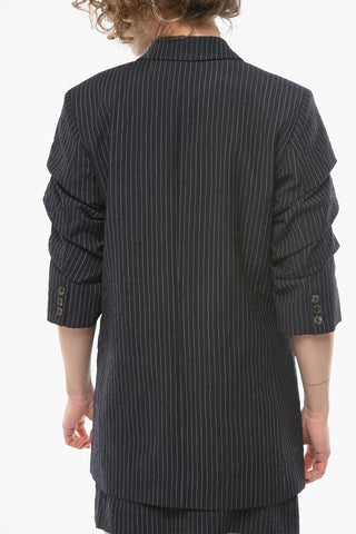 COLLECTION Blazer con Maniche Arricciate