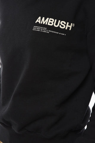 Printed Logo WORKSHOP Crewneck Sweatshirt